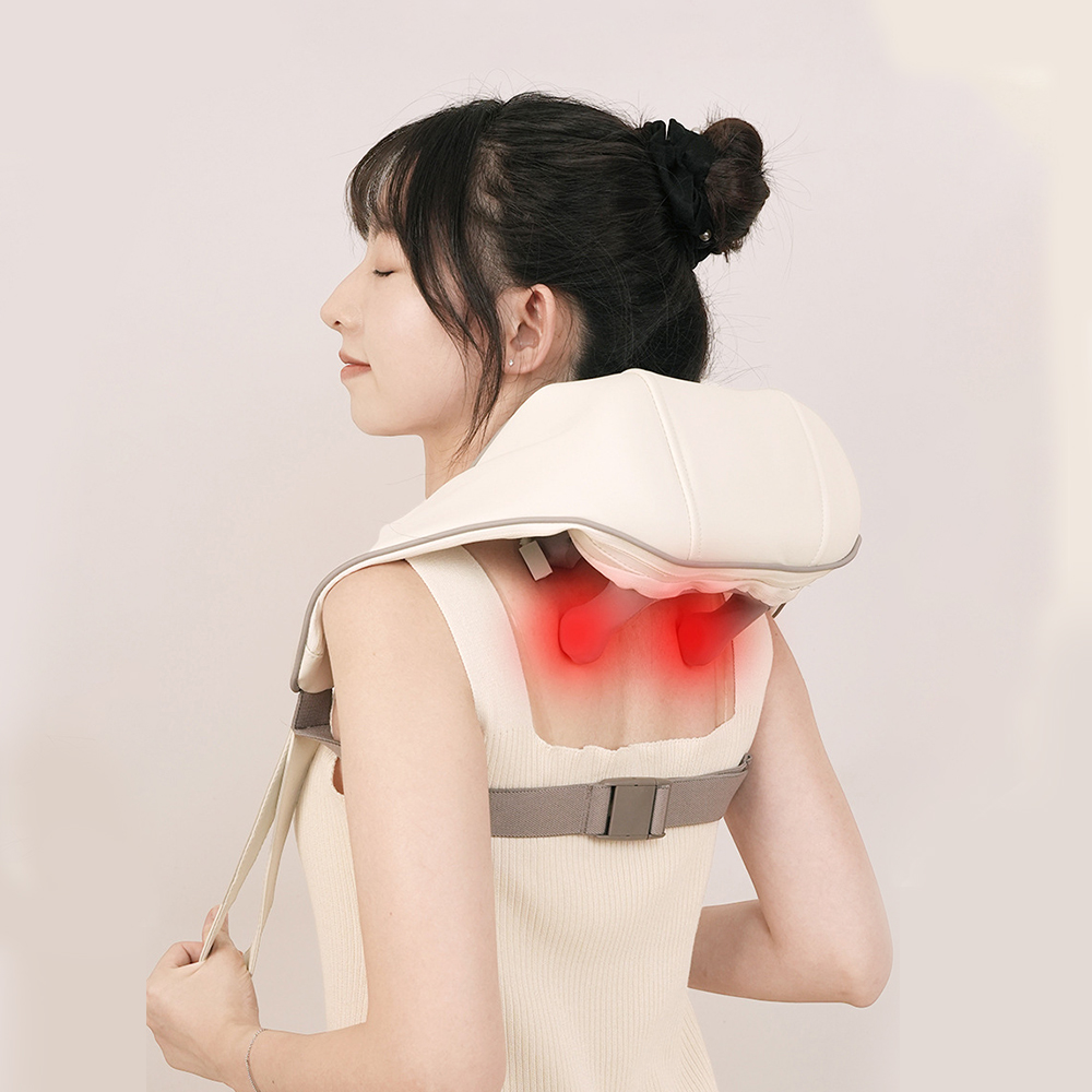 [무선] 목 어깨 승모근 마사지기 안마기 마사지