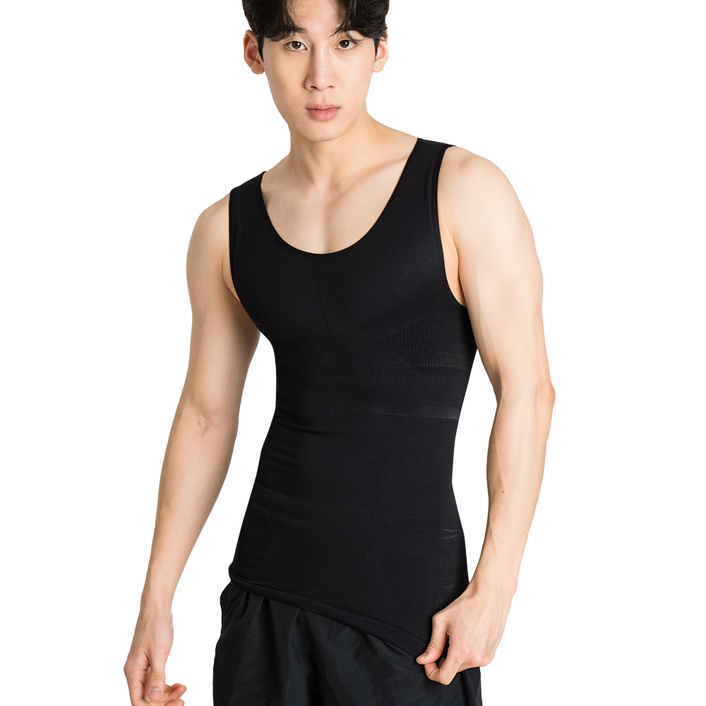 ENTZ 최신형 국산 엔츠 남자 보정 나시 똥배커버 몸매보정 이미지 2