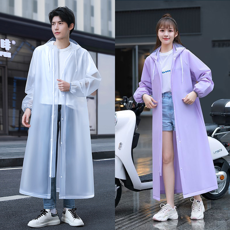 성인 패션 레인코트 (여름 빅사이즈) 이미지 2