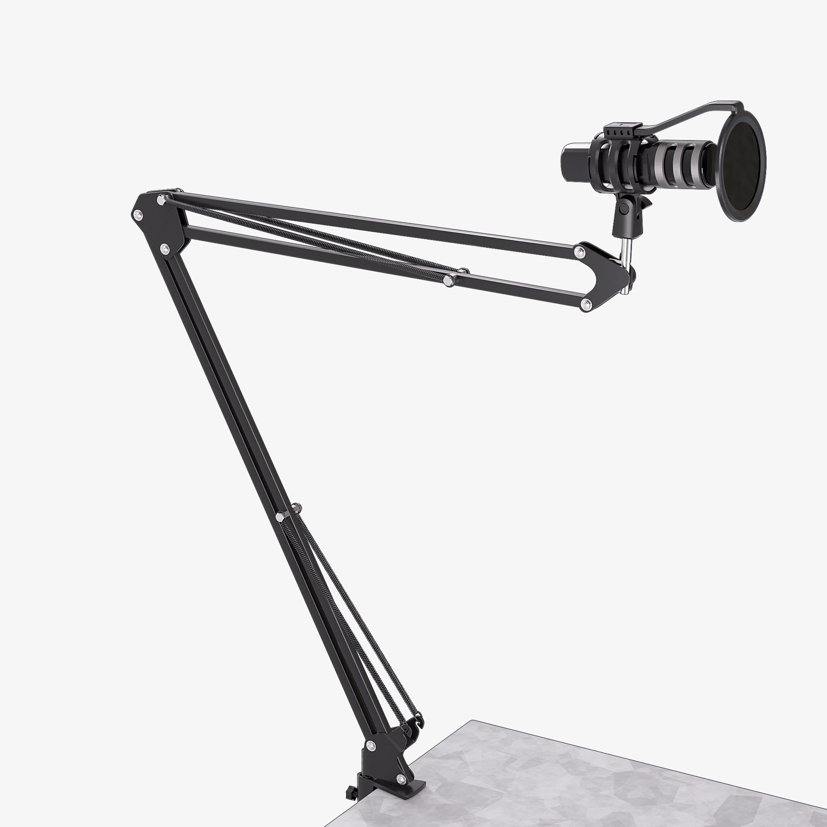 마타스튜디오 MA10 마이크 스탠드 탁상용 콘덴서 마이크 암 스탠드 거치대