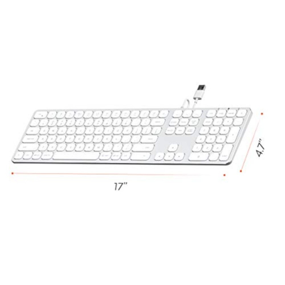 사테치 Satechi 알루미늄 USB-A타입 유선 키보드 ST-AMWKS - 상세 이미지 5
