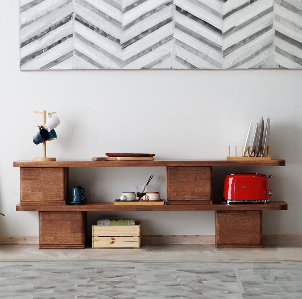 티비다이 장식장 TV선반 원목거실장 거실서랍장 티브이다이 1800