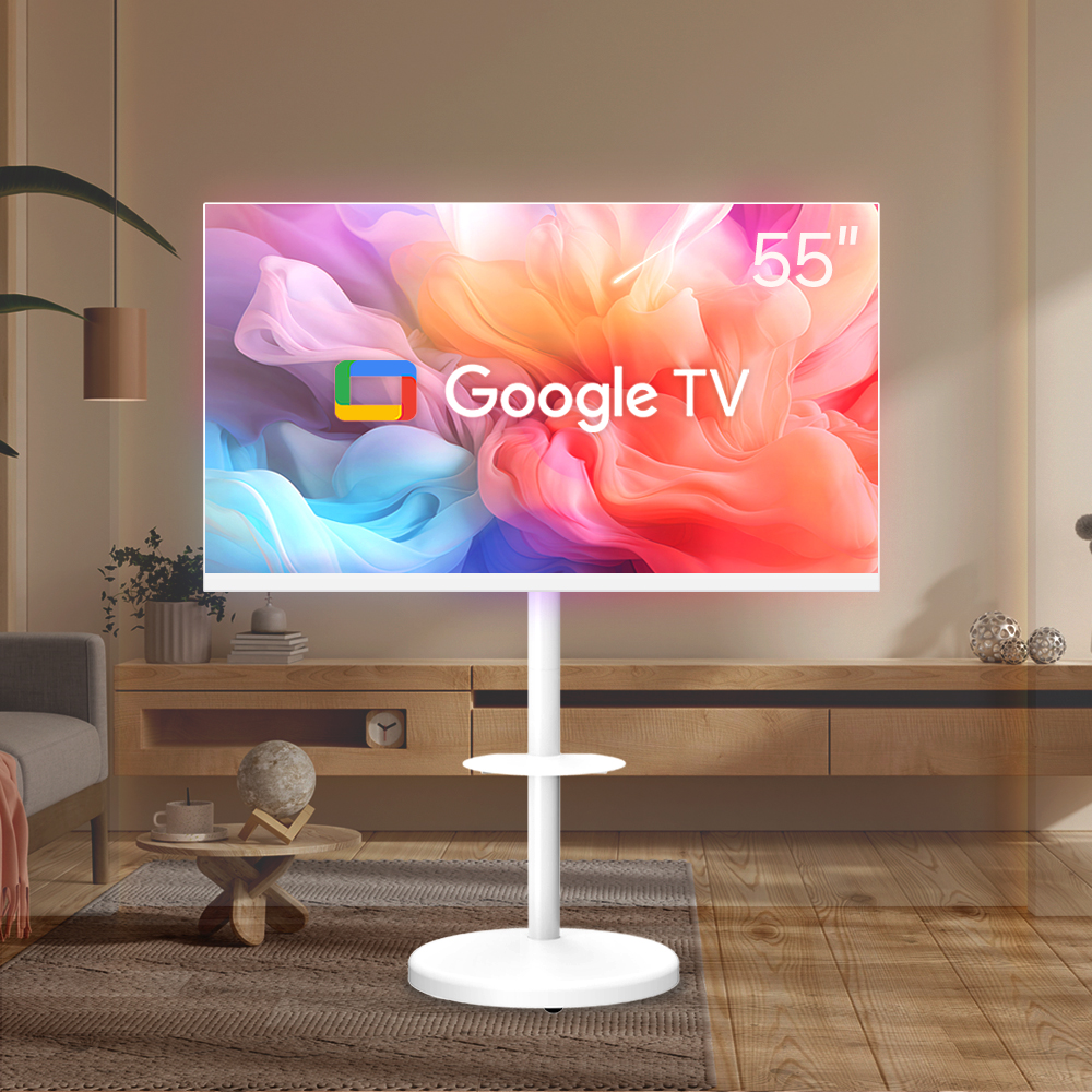 이노스 삼탠바이미 139cm(55인치) UHD QLED 무료업 블랙+화이트 스마트 이동식 TV 중소바이미 자가설치 익일배송 - 상세 이미지 5