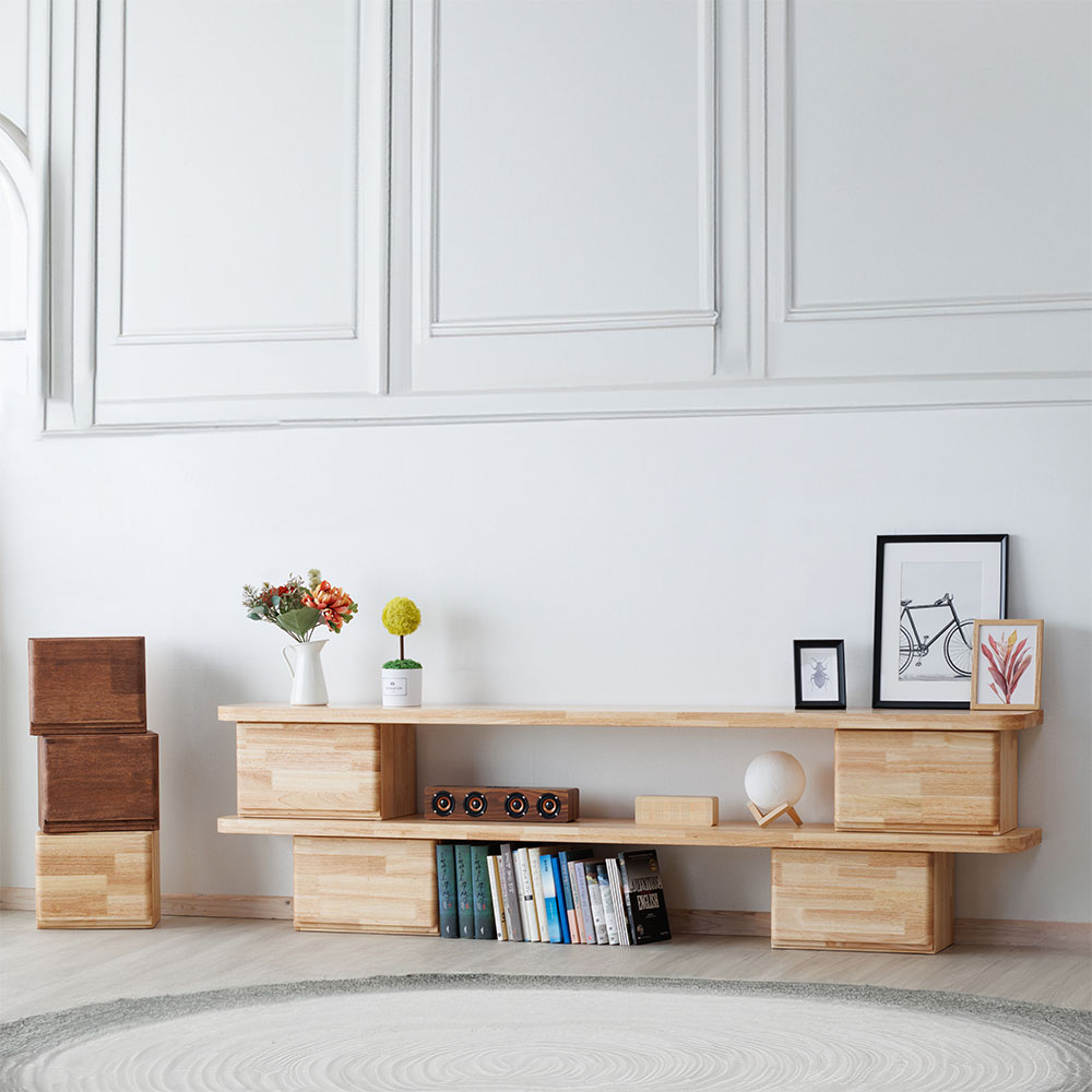 티비다이 장식장 TV선반 원목거실장 거실서랍장 티브이다이 1800