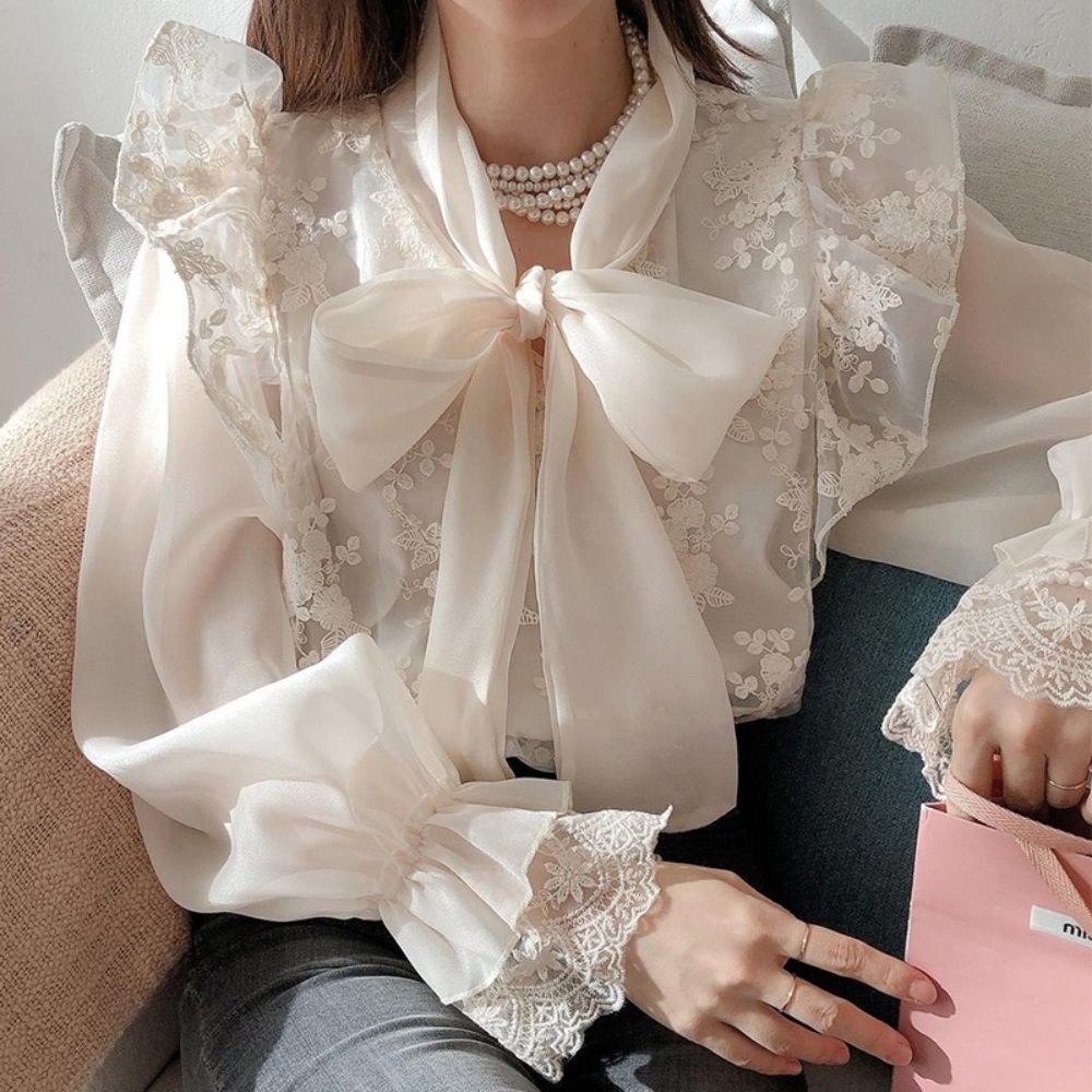 미녀와순정남 7회 김혜선 홍애교 블라우스 화려한 레이스 옷 패션 의상 웨딩임파서블 박아인 - 상세 이미지 4