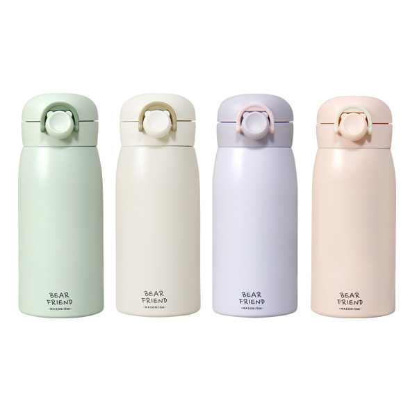 초등 보냉병 어린이집 유치원 원터치 텀블러 350ml - 상세 이미지 2