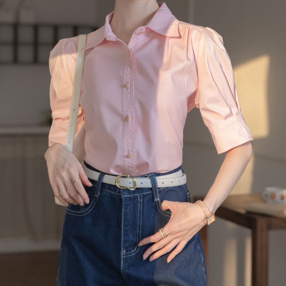 세번째결혼 116회 윤해영 민해일 셔츠 러블리 봄 옷 패션 의상 언더더건 조수민 - 메인 이미지