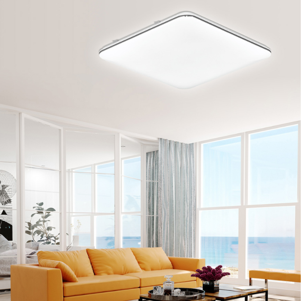 KC 리모컨 거실등 사각 국산 LED 아파트 거실 조명 등 150W, 전구색주백색주광색 이미지 6