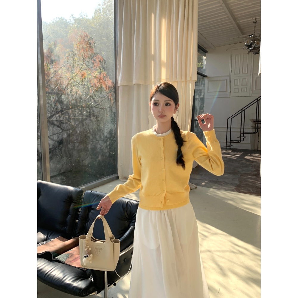 아이유 인스타 가디건 러블리 프렌치 옷 패션 의상 피도 눈물도 없이 하연주 - 상세 이미지 5
