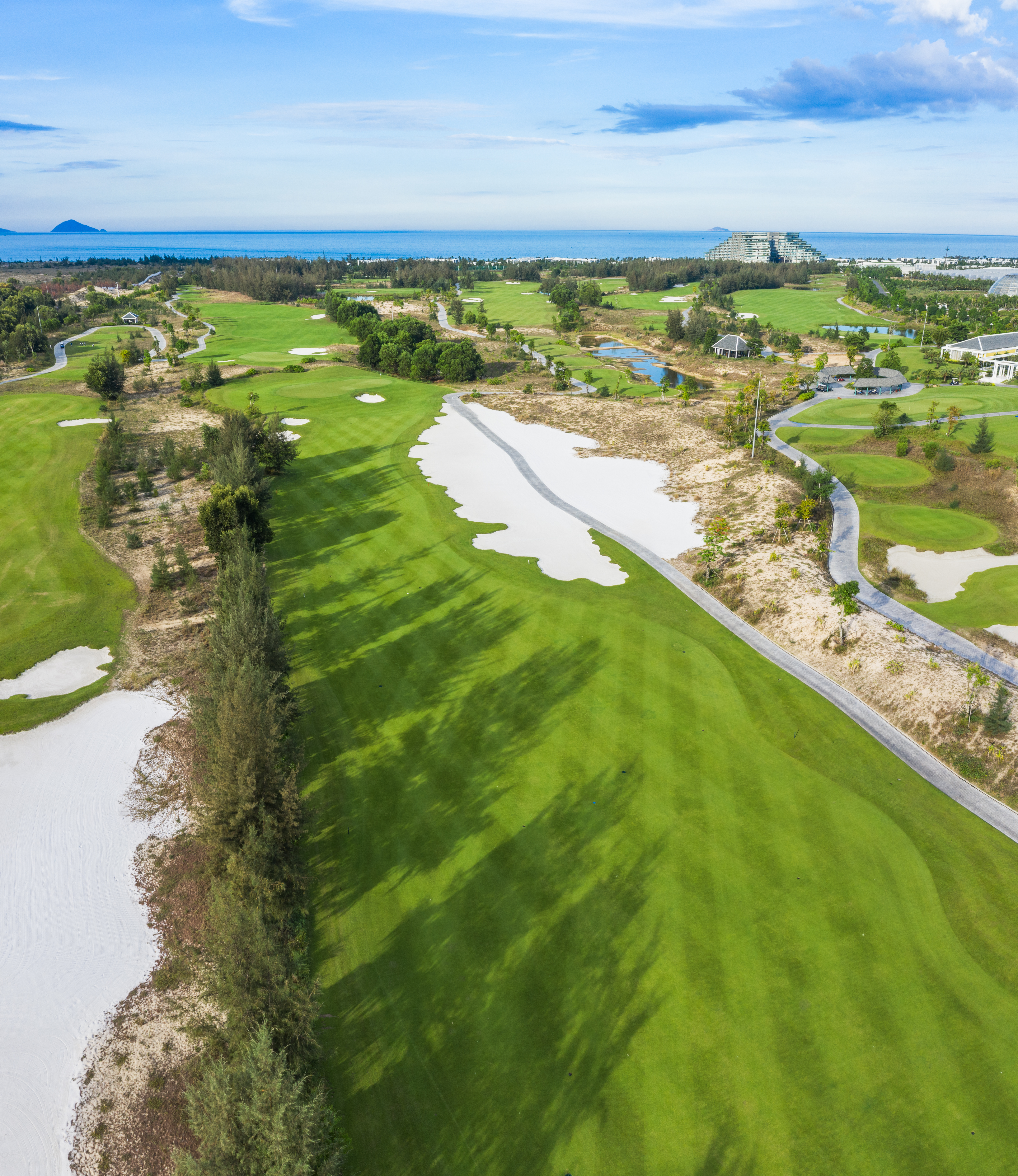 다낭 골프 남호이안빈펄CC 18홀 그린피+캐디피+카트피 포함