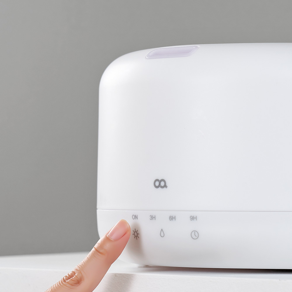 오아 무드1000 미니 가습기 초음파 소형 간편세척 신생아 캠핑 원룸 세척편한 통세척