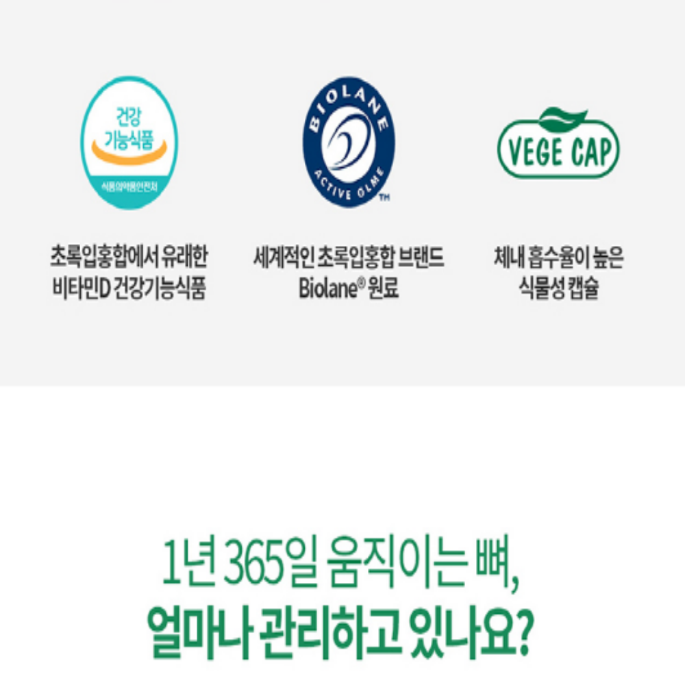 엔젯오리진 뉴질랜드 초록입홍합 비타민D - 상세 이미지 3
