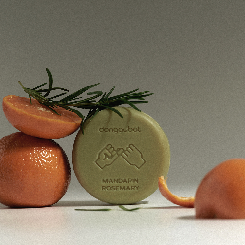 동구밭 올바른 고체 샴푸바 중건성용 (자몽향) 95g 약산성  두피각질 퍼퓸샴푸바