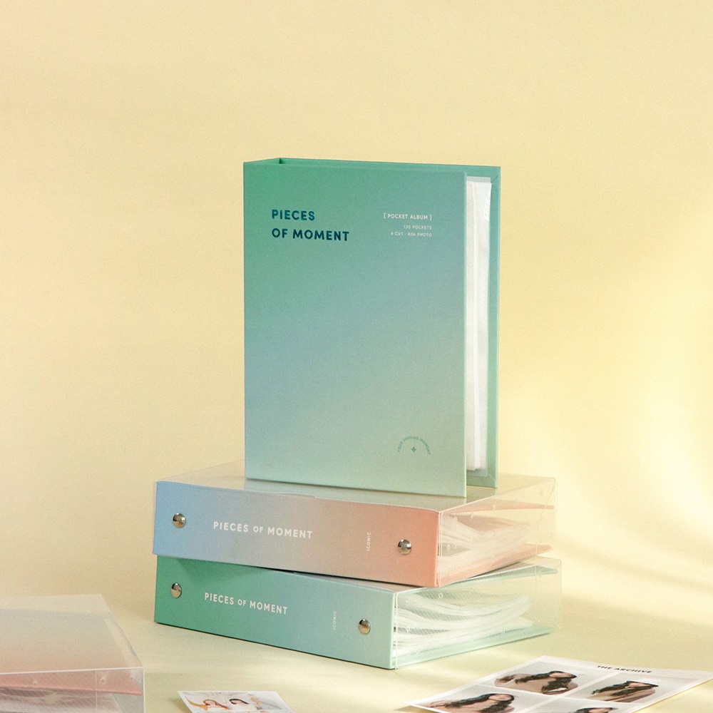 모멘트 네컷 앨범 4x6 넓은 네컷 4컷 사진앨범 포토북 120포켓 나이트 - 상세 이미지 3
