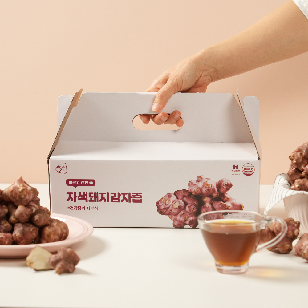 자색 돼지감자즙 100ml 30포 즙 엑기스 - 상세 이미지 2
