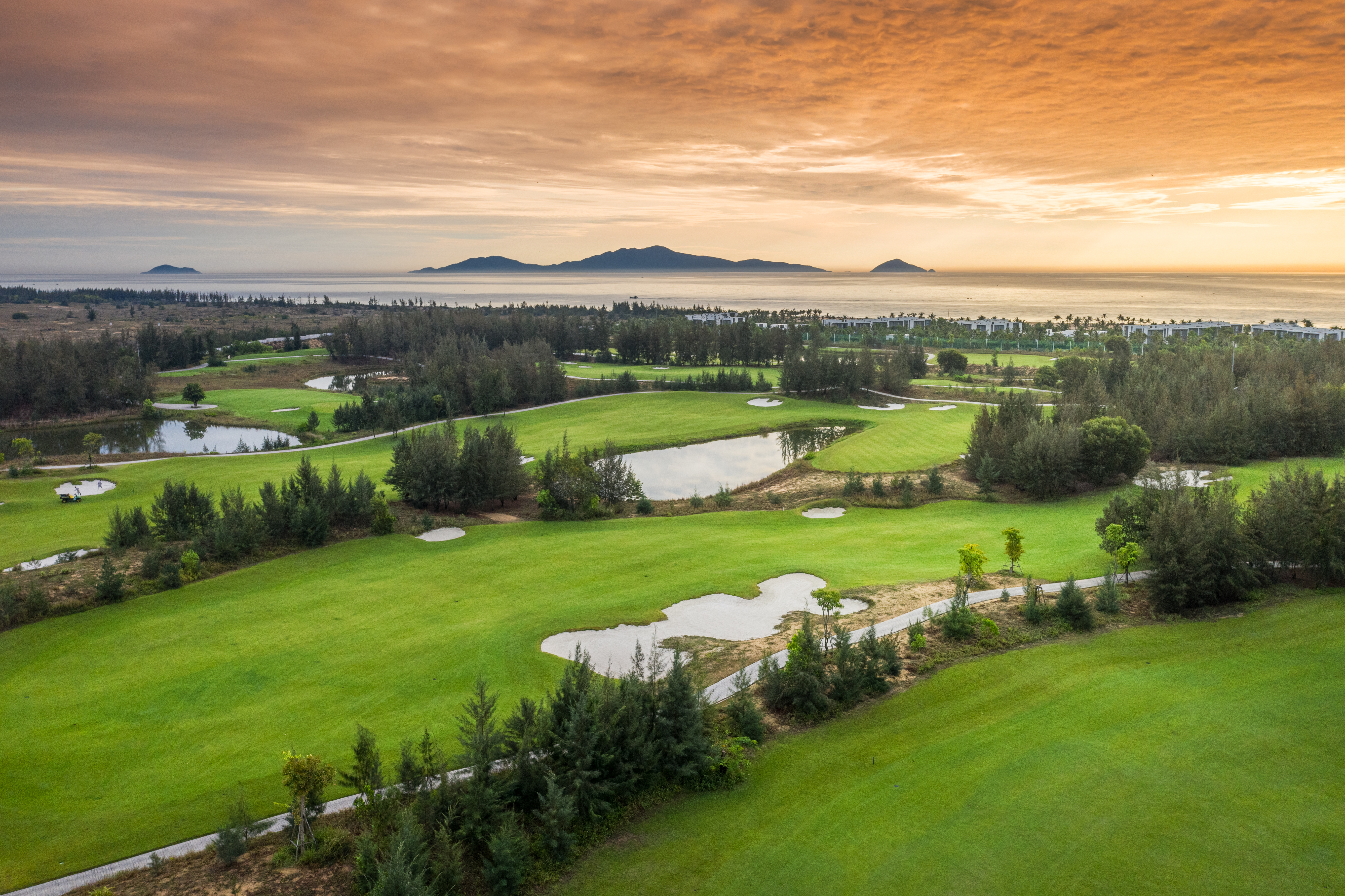 다낭 골프 남호이안빈펄CC 18홀 그린피+캐디피+카트피 포함