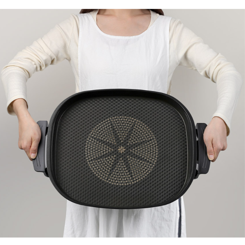 와이드전기그릴 대형 가정용 멀티 다용도 잔치팬 명절구이팬