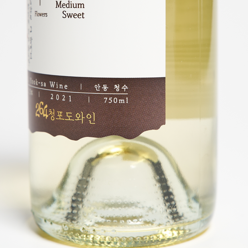 이육사와인 꽃 11.5도 750ml 264청포도와인 청수 화이트(케이스포함) - 상세 이미지 4