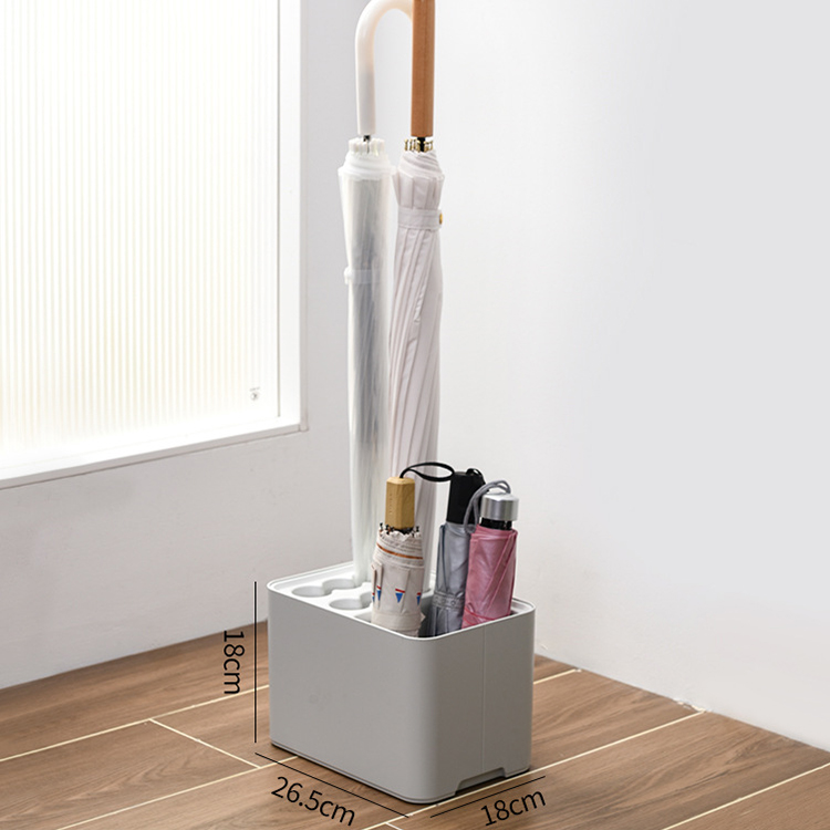 스토리빙 대용량 사각 우산 꽂이 우산통 15구
