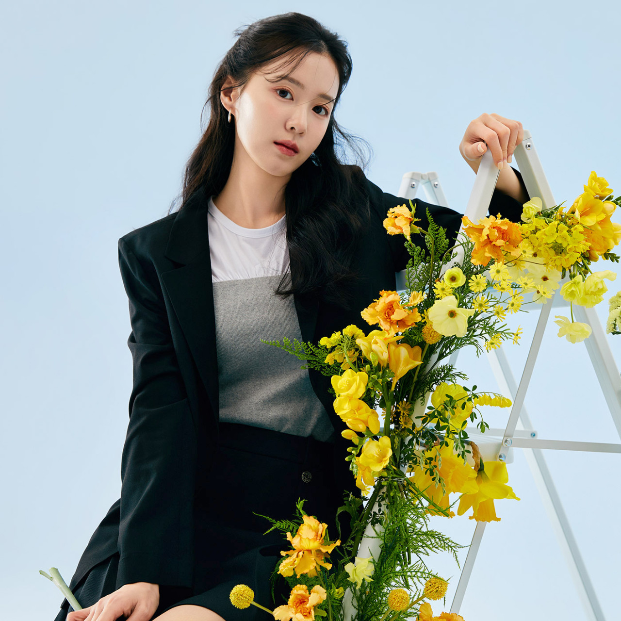[N배송] 로엠 린넨라이크 자켓 RMJKE24R12 - 상품 이미지
