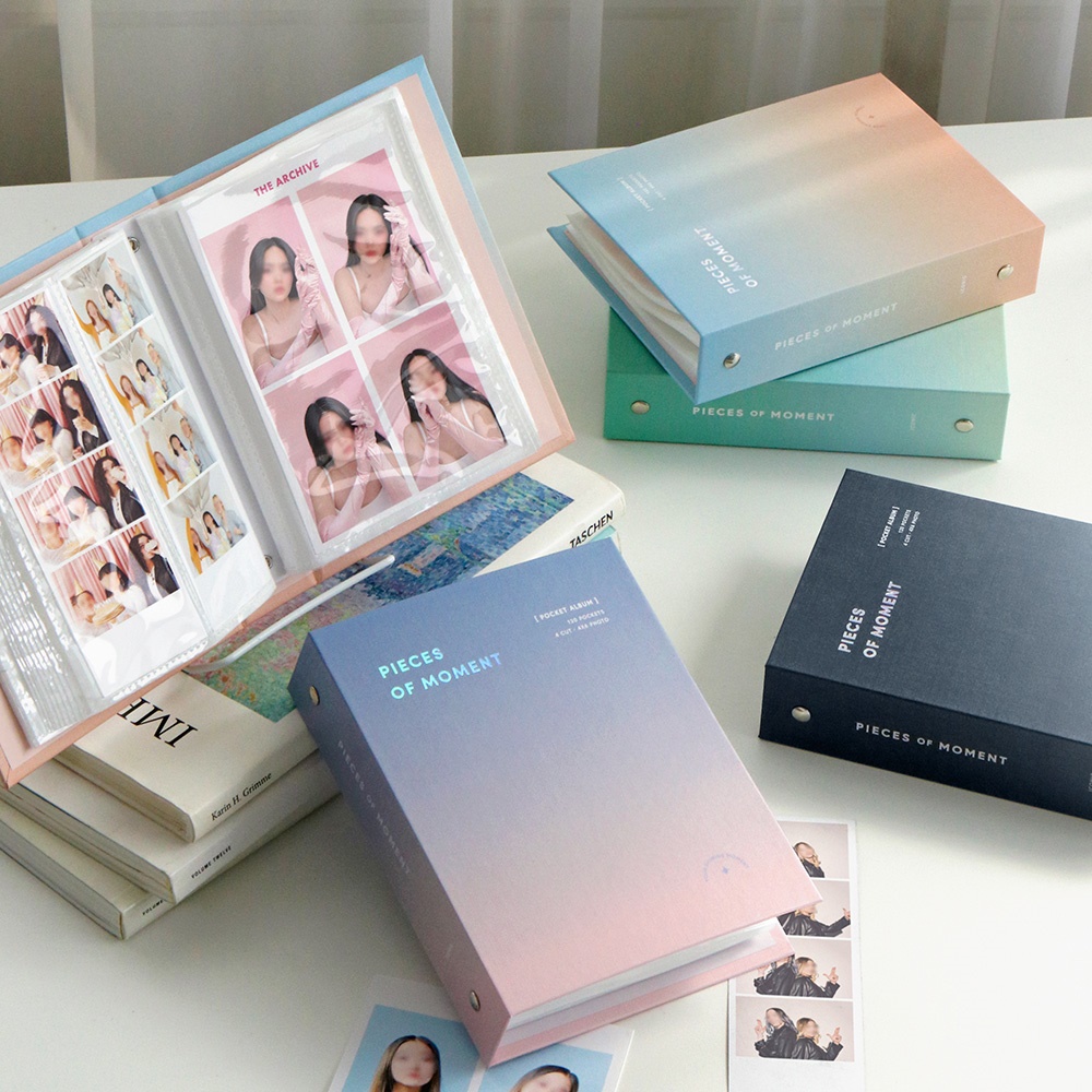 모멘트 네컷 앨범 4x6 넓은 네컷 4컷 사진앨범 포토북 120포켓 나이트 이미지 8
