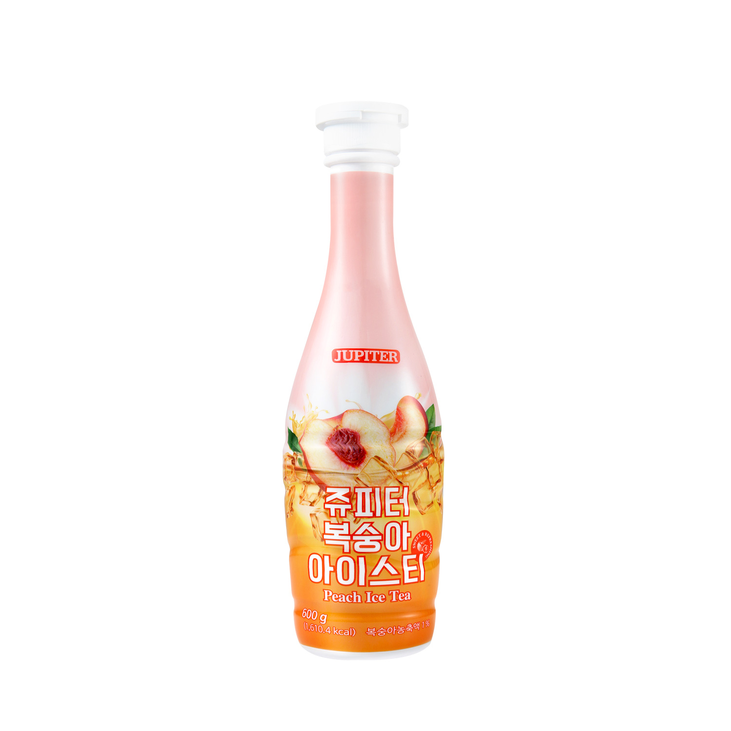 [쥬피터]액상 복숭아 아이스티 600g 녹일 필요없는 간편한 농축액 - 상품 이미지