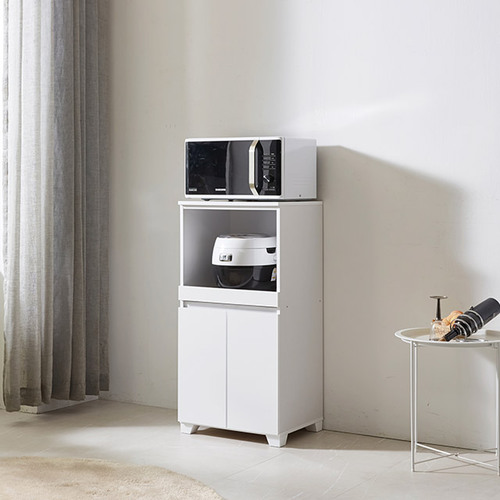 땅콩 전자렌지다이 수납장 렌지장 밥솥 받침대 주방 500