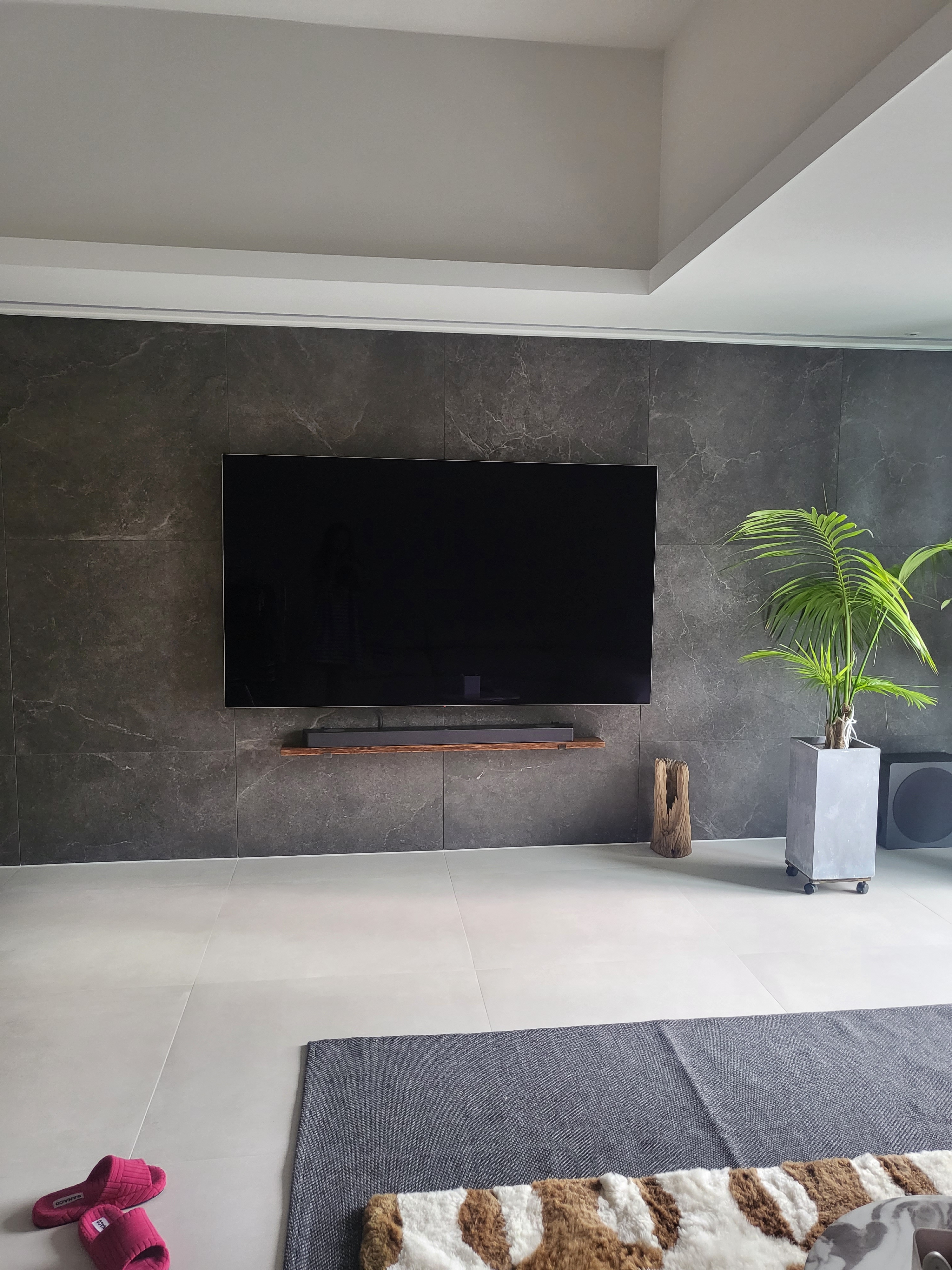 100년 이상 된 미국 직수입 올드오크 고재 원목 무지주 벽선반