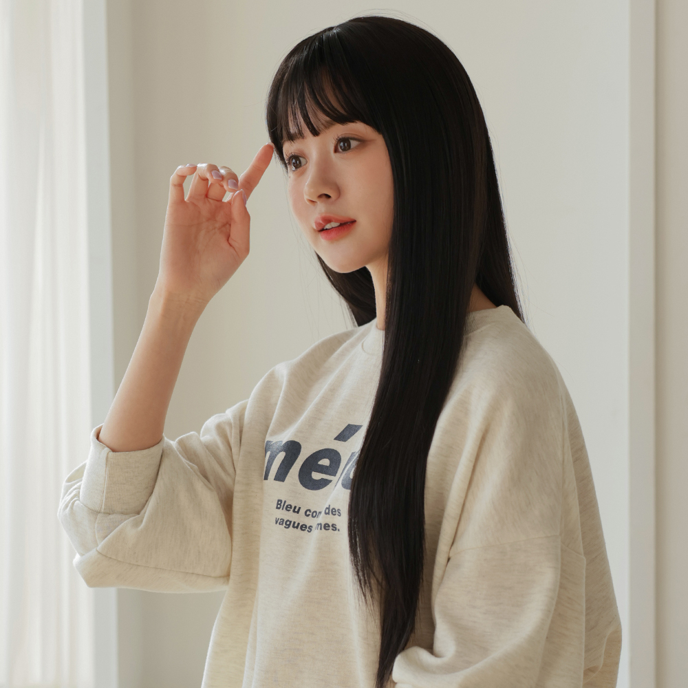 긴생머리 가발 롱 스트레이트 패션 통가발 - 상세 이미지 4