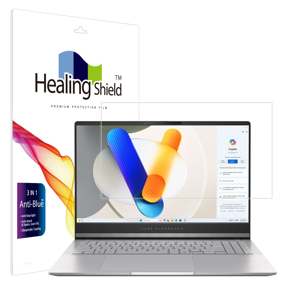 에이수스 비보북S 15 OLED M5506 블루라이트차단 액정보호필름 - 상품 이미지