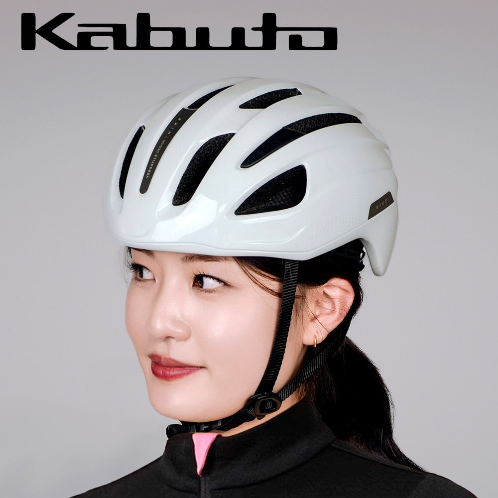 카부토 하이키 자전거 헬멧 고글 장착 가능 헬멧