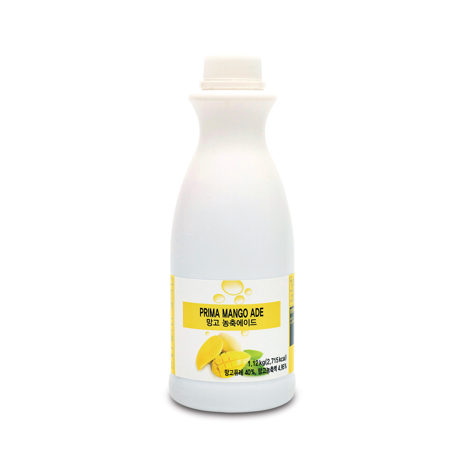 [프리마]망고 농축 에이드 1.12kg 카페 재료 원액 - 상품 이미지