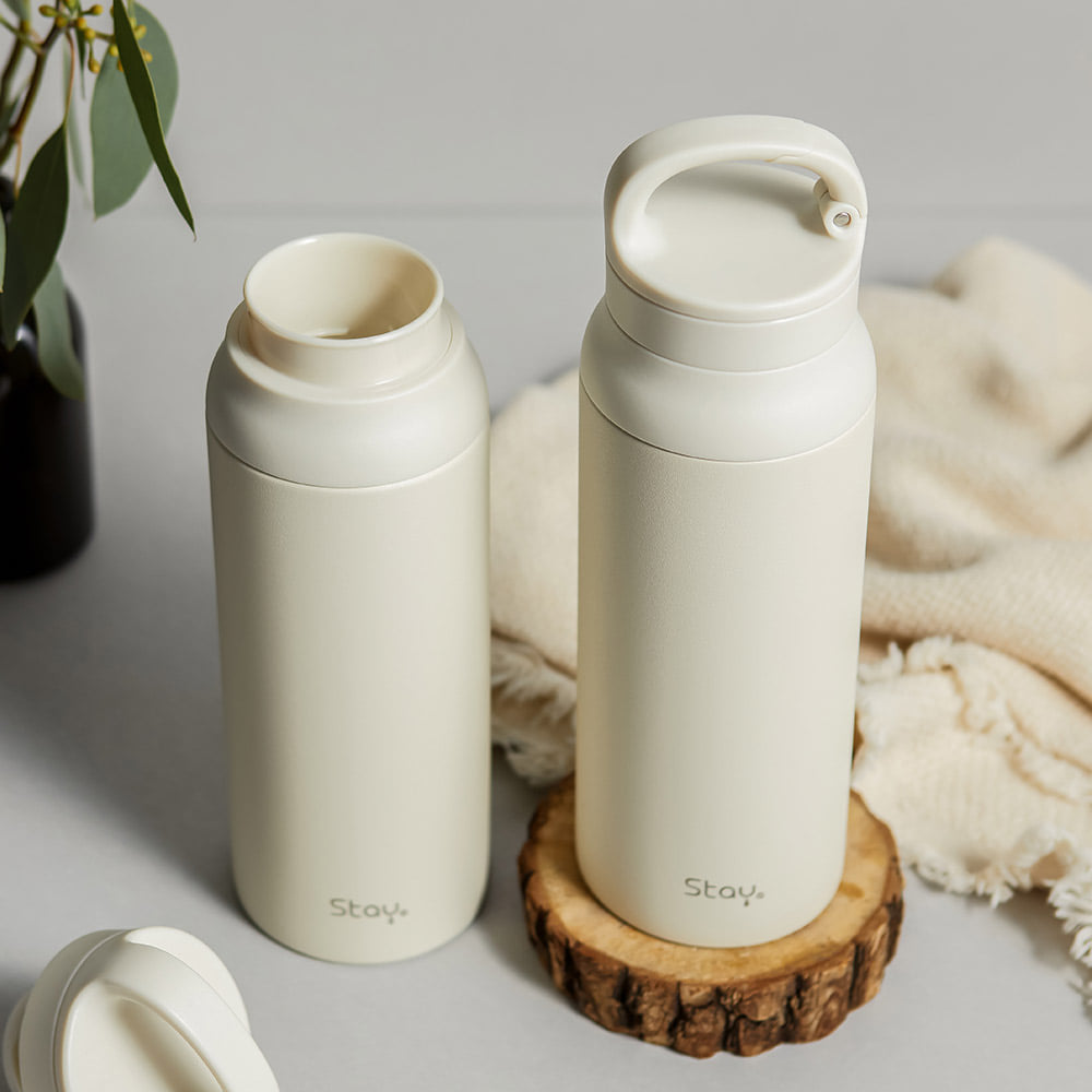 스테이24 앤드링 텀블러 600ml 손잡이 각인텀블러 가방 휴대용 물병 물통 얼음 - 상세 이미지 5