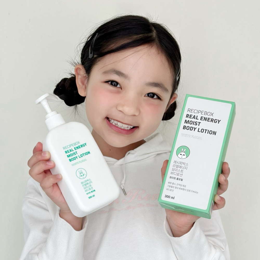 레시피박스 아기 유아 어린이 키즈 바디로션 300ml 순한 고보습 퍼퓸 악건성 - 상세 이미지 2