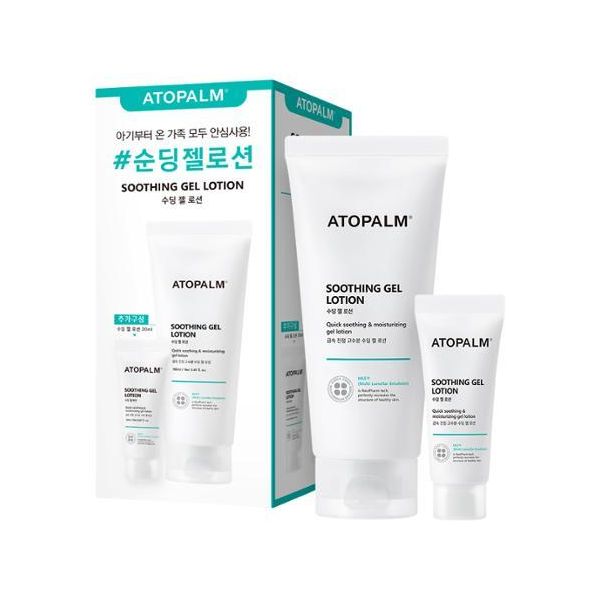 아토팜 수딩 젤 로션 160ml 기획(160ml+20ml) : 하늘바다너머