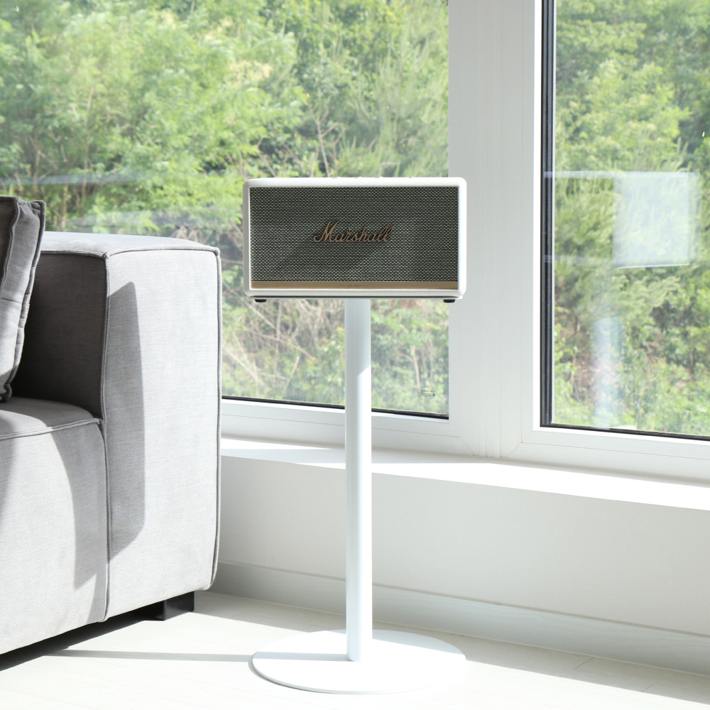 마샬 스피커 스탠드 스탠모어 3 2 전용 거치대 받침대 원목 호환