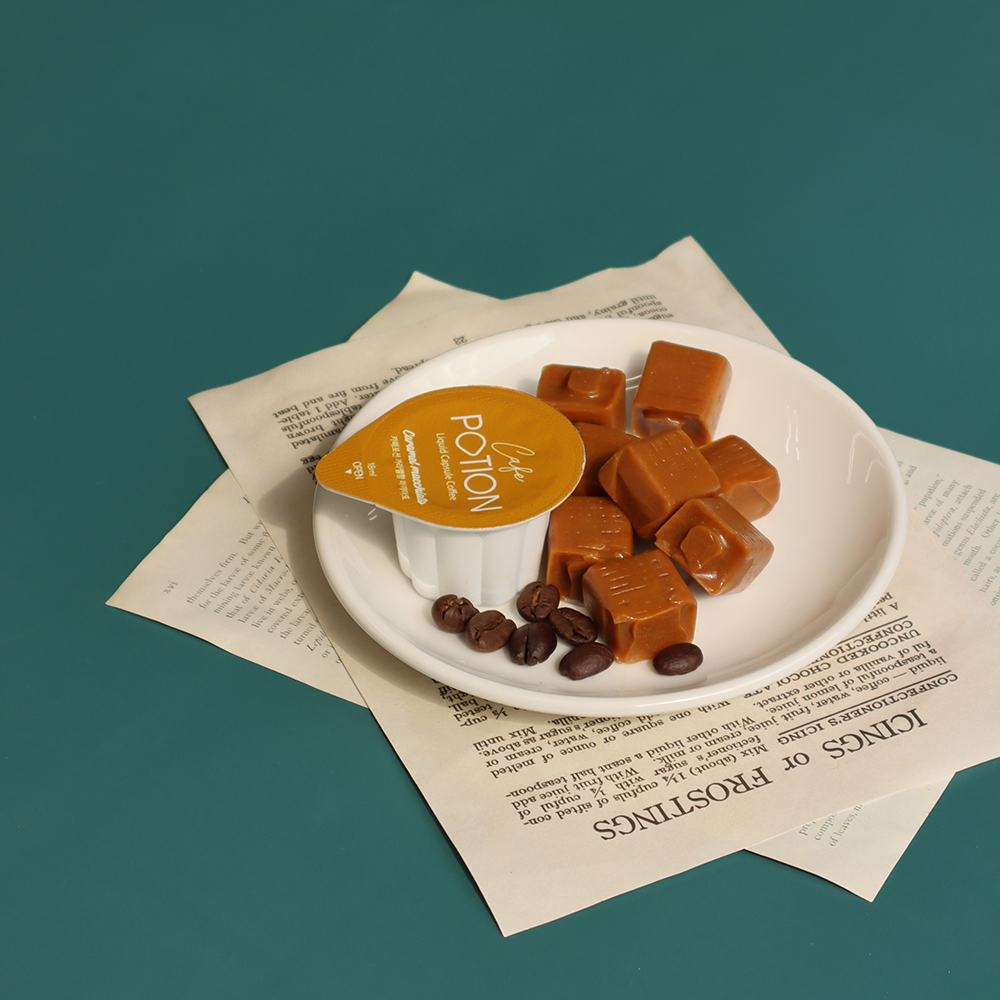 (코엔에프)카라멜향 마끼야또 아메리카노 액상캡슐 포션 커피 20g 25개입 - 상세 이미지 4