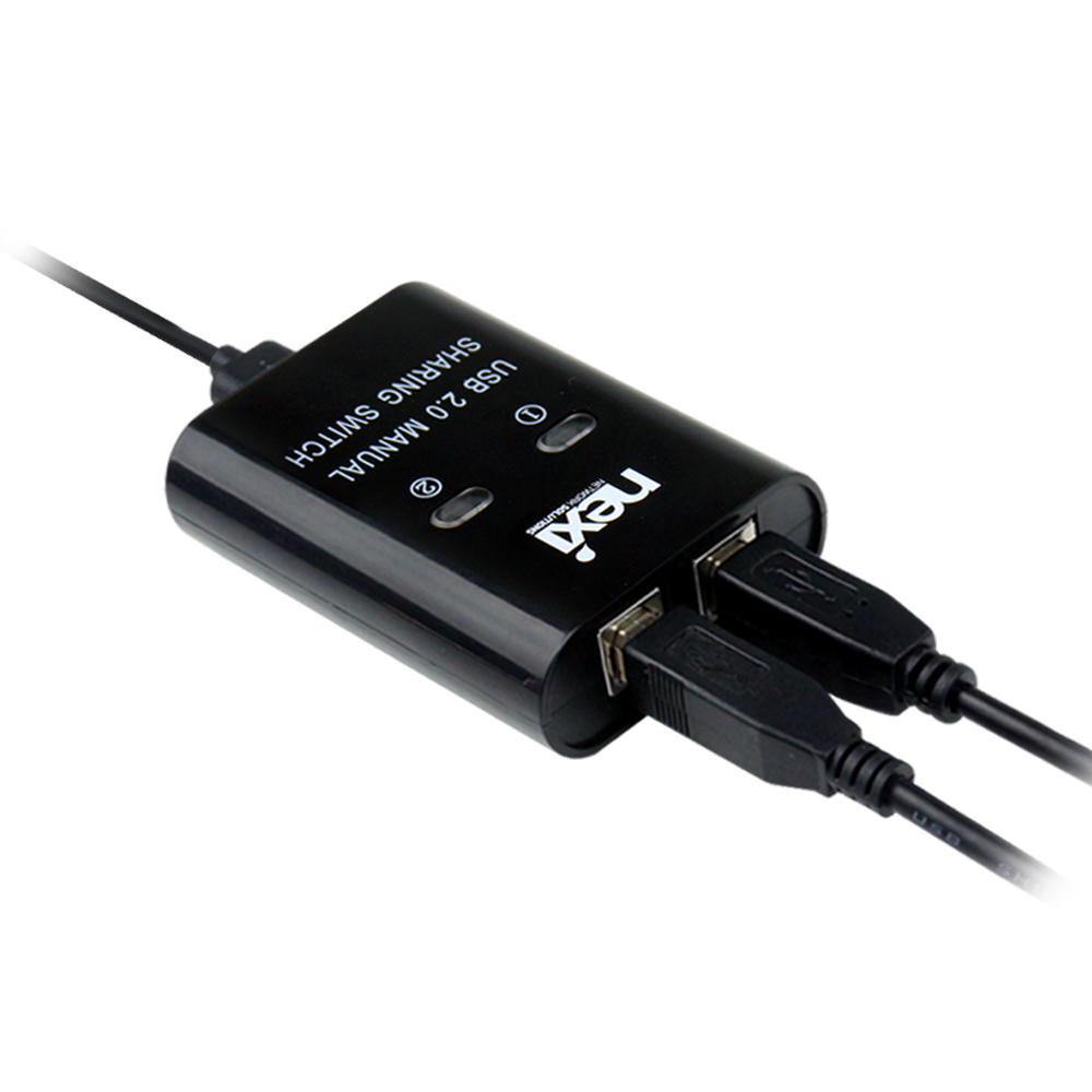 USB2.0 스위치 2포트 프린터 선택기 분할기 B타입 무전원 - 상세 이미지 3