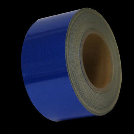 BJ 비제이 반사 롤 테이프 야간 도로 운동 장비 안전 스티커 청색 100mm