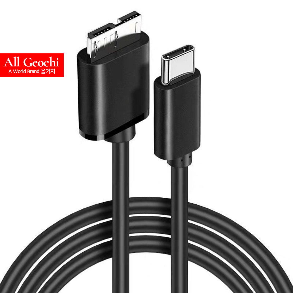 마이크로B케이블 C타입 USB 연결 Micro USB B 3.0 외장하드 연결선 50cm - 상세 이미지 2