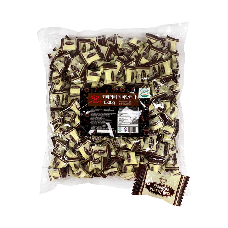 스위트영 카페라떼 커피맛 캔디 1500g - 상품 이미지