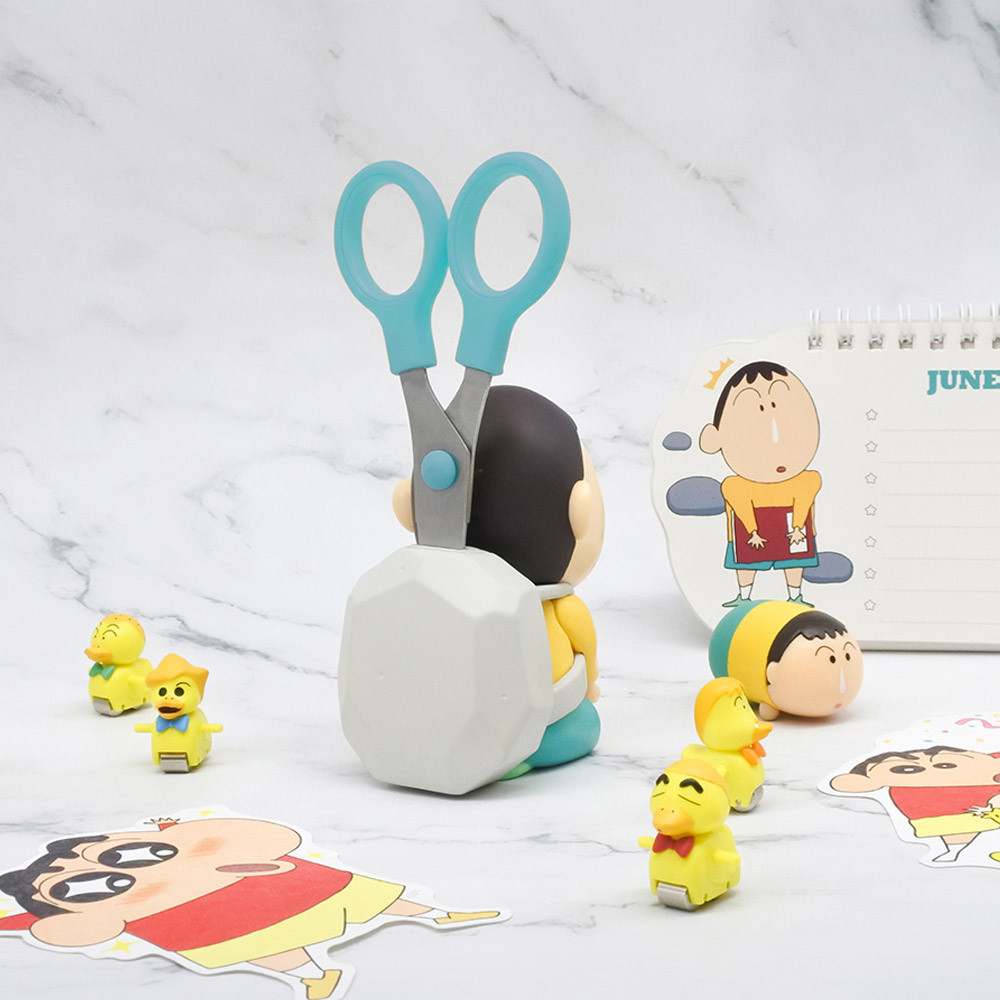 짱구 맹구 가위 보관 피규어 크레용신짱 사무용 짱구는 못말려 굿즈 이미지 4
