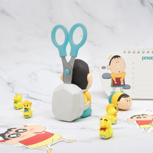 짱구 맹구 가위 보관 피규어 크레용신짱 사무용 짱구는 못말려 굿즈 실사용 후기 | 효과 있을까? - 상품 이미지 4