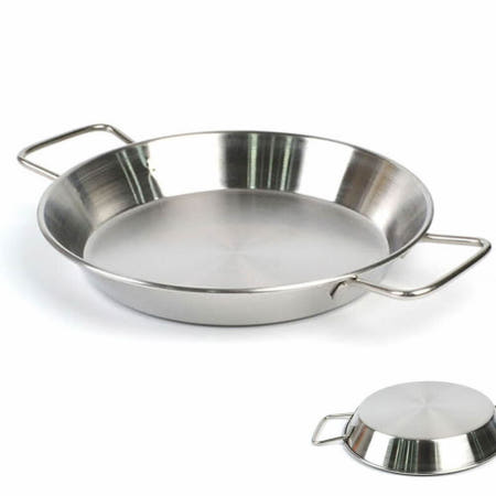 음식점 양수 팬 빠에야 스테인리스 파스타 전골 식당 플레이팅 냄비 36cm 10호