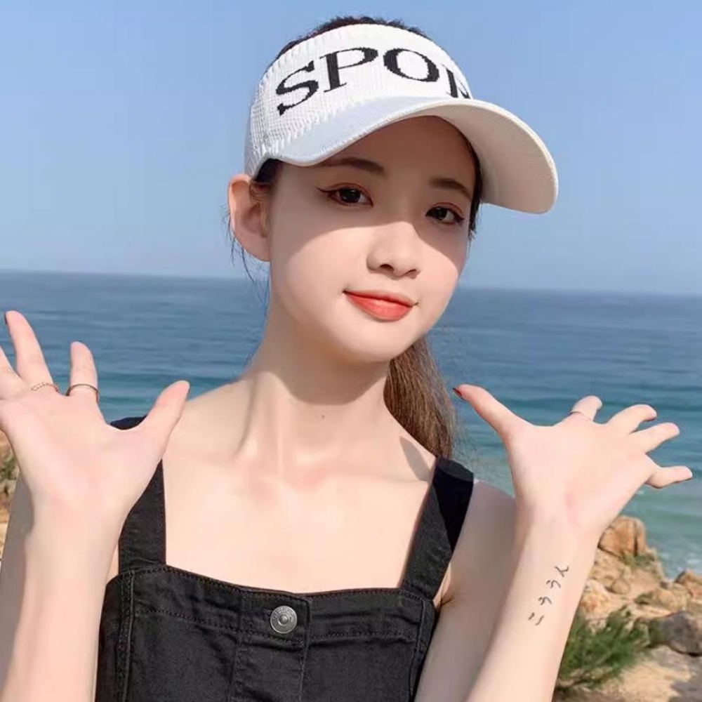 운동할때 모자 아줌마 썬캡 걷기 운동 이미지 6