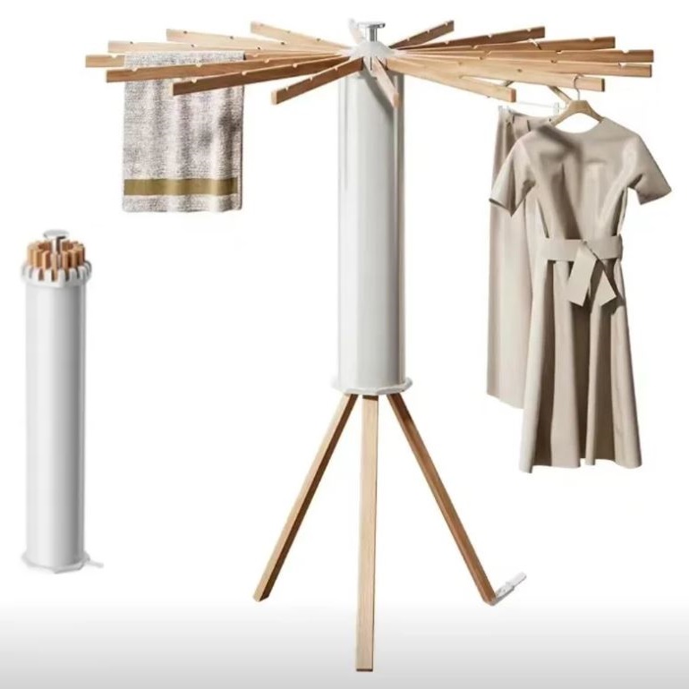 문어발 접이식 빨래 건조대 휴대용 거치대 16대 빨래걸이 원피스 이불 말리기