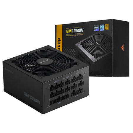 세고텝 Segotep GM1250W 80PLUS GOLD 풀모듈러 ATX 3.1 (PCIE5.1) 블랙 파워서플라이