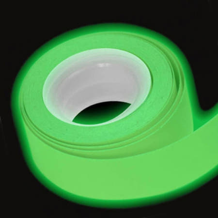 BJ 비제이 형광 야광 테이프 축광 발광스티커 야간 안전 롤 스티커 75mm