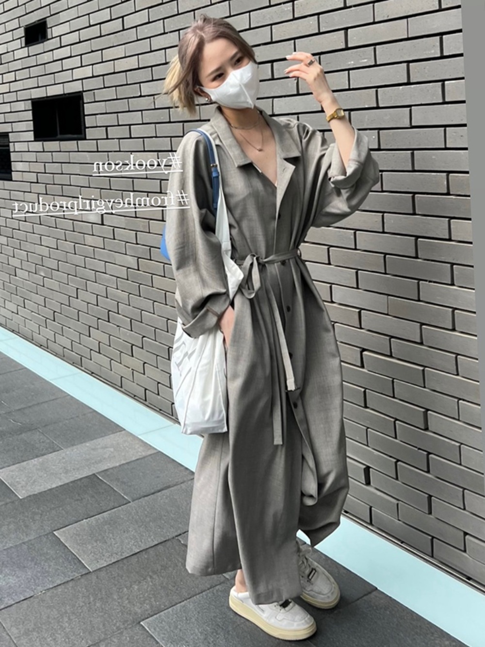 하이드 이보영 원피스 나문영 2화 슬림핏  페미닌 지배종 한효주 - 상세 이미지 3