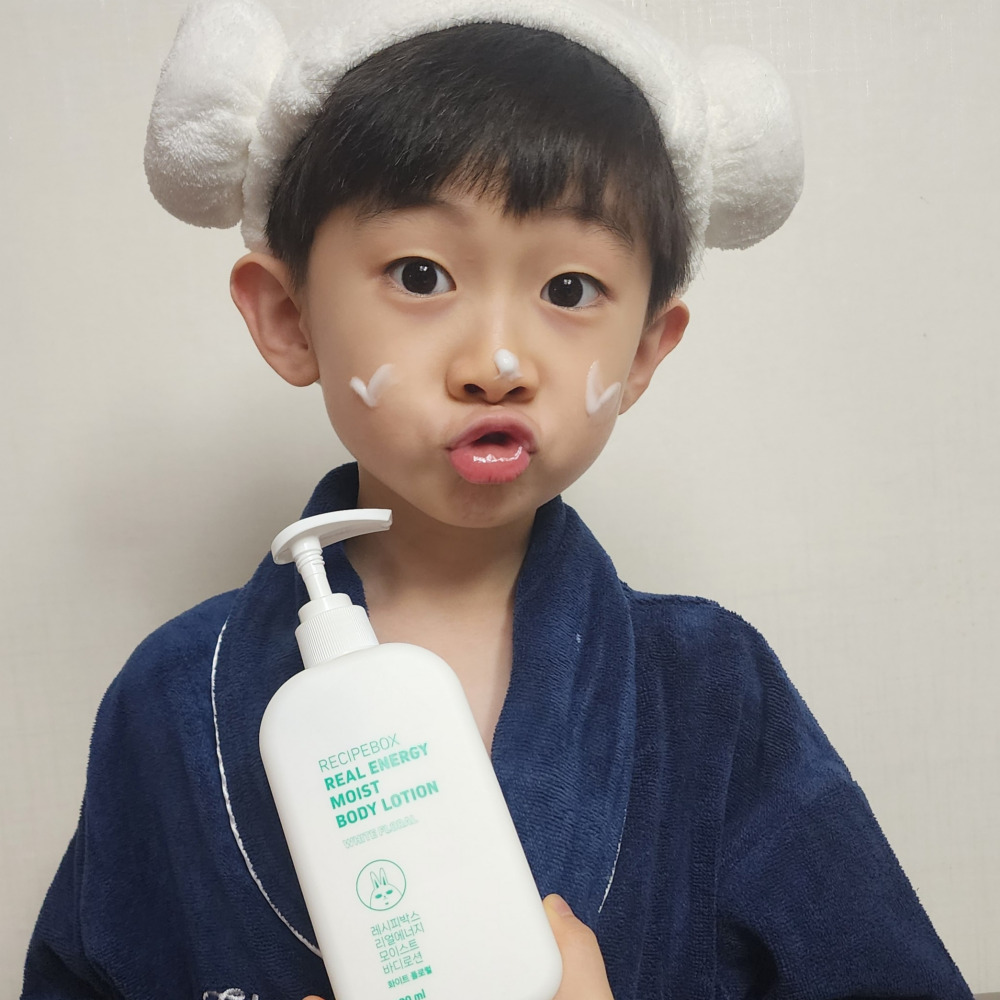 레시피박스 아기 유아 키즈 어린이 순한 고보습 퍼퓸 바디로션 300ml 1+1 이미지 8